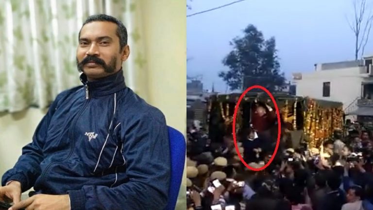 ‘गो बैक केजरीवाल’: बलिदानी रतन लाल के परिवार से मिलने पहुँचे CM को जनता ने गरिया कर भगाया