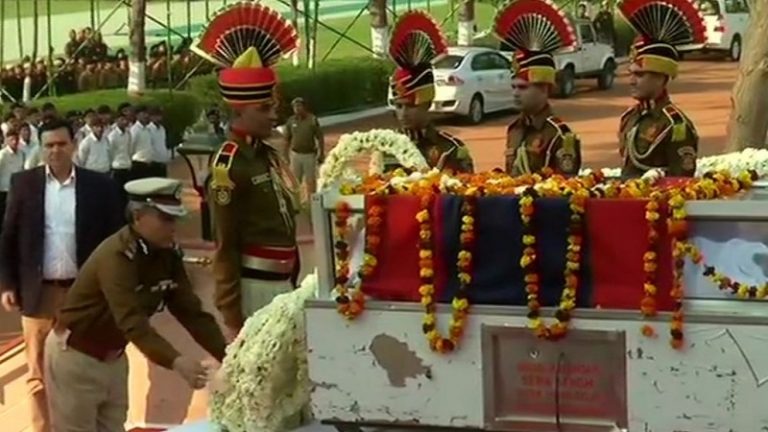 बलिदानी रतनलाल का राजकीय सम्मान के साथ दाह संस्कार: 7 वर्षीय बेटे राम ने दी मुखाग्नि