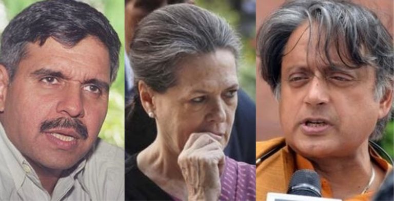 सोनिया की ‘बड़ी बहन’ के बेटे ने गाँधी परिवार को दी चुनौती, थरूर ने किया समर्थन