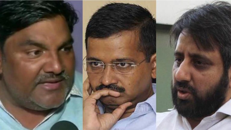 ताहिर हुसैन फरार: AAP से निलंबित होते ही बचाव में आगे आया अमानतुल्लाह खान