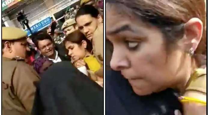 राजनीतिक विश्लेषक गुंजा कपूर के साथ शाहीन बाग में बदसलूकी, Video वायरल