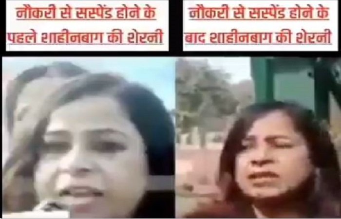 शाहीन बाग की ‘शेरनी’ योगी प्रशासन का डंडा पड़ते ही बनी ‘बिल्ली’: गिड़गिड़ाकर माँगी माफी, Video वायरल