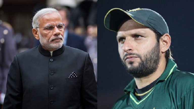बेटी को आरती करते देख टीवी तोड़ने वाले अफरीदी ने भारत-पाक के खराब संबंधों के लिए मोदी को ठहराया जिम्मेदार
