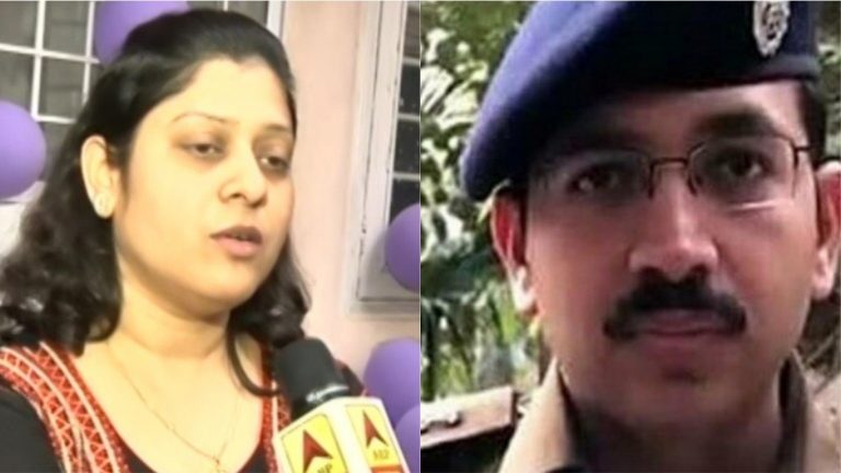 महिला प्रदर्शनकारियों से ही बात करने गए थे, हेलमेट निकाल हमला किया: DCP अमित शर्मा की पत्नी