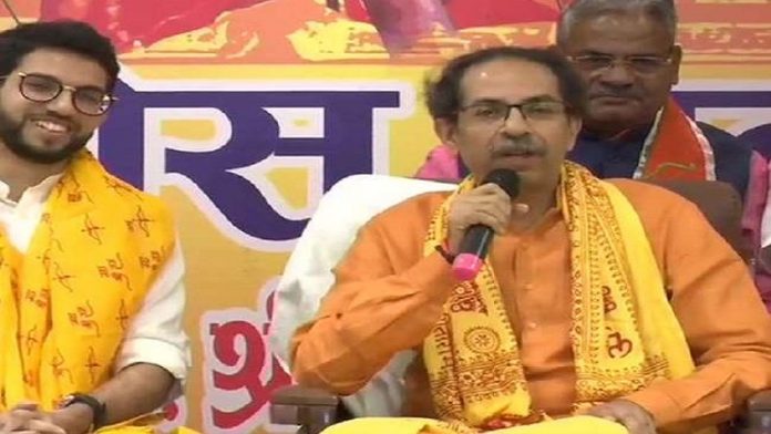 उद्धव ठाकरे, राम मंदिर