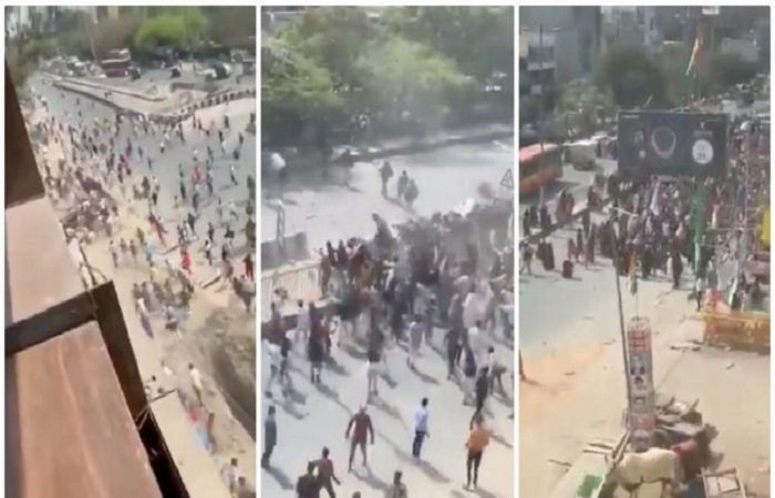 बुर्का पहनी महिलाएँ बरसा रहीं पत्थर, दंगाई दाग रहे गोली: उस भीड़ का Video जिसने ली रतनलाल की जान