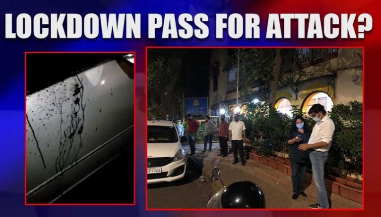 अर्नब गोस्वामी पर हमला करने वालों के पास थे ‘लॉकडाउन पास’, खाना बाँटने के नाम पर आए थे बाहर: Republic TV