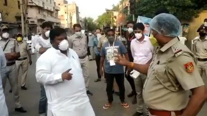 इमरान हुसैन लॉकडाउन