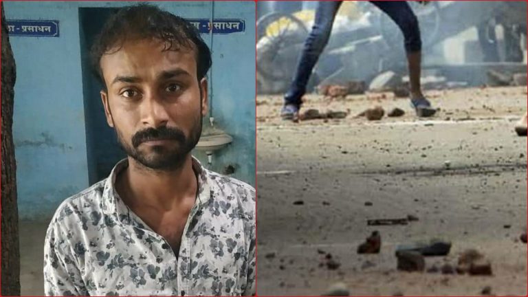 पुलिस पर पत्थरबाजी करने वाला जावेद निकला कोरोना+: रासुका के तहत था जेल में बन्द, पुलिसकर्मी हुए आइसोलेट