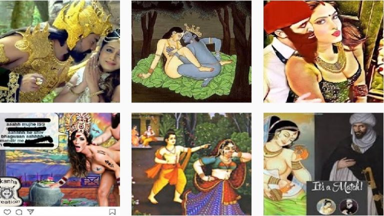 इंस्टाग्राम पर हिन्दू घृणा: माँ सीता को भद्दी गालियाँ, मुस्लिम के पास जाने की बात और अश्लील फोटो