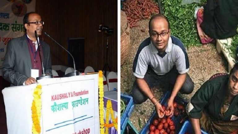 इस मुश्किल वक्त बिहारी मजदूरों का सहारा बना सब्जी बेजने वाला IIM का वो लड़का
