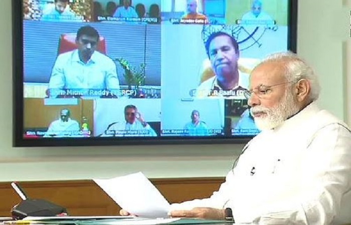 14 अप्रैल के बाद भी एक साथ नहीं हटेगा लॉकडाउन: PM मोदी ने सर्वदलीय बैठक में दिए संकेत