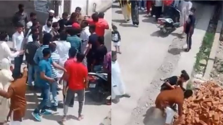 Video: मुस्लिम संगठन ने भीड़ इकट्ठा कर BJP पार्षद और कोरोना जाँच के लिए गई मेडिकल स्टॉफ से की बदसलूकी, मारने की दी धमकी