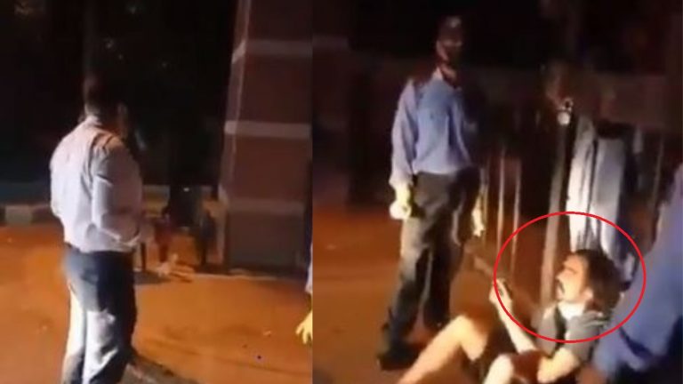 JNU छात्र ने गॉर्ड से की बद्तमीजी, पकड़ा कॉलर, कहा- खाँसकर फैला दूँगा Corona, देखें वायरल वीडियो