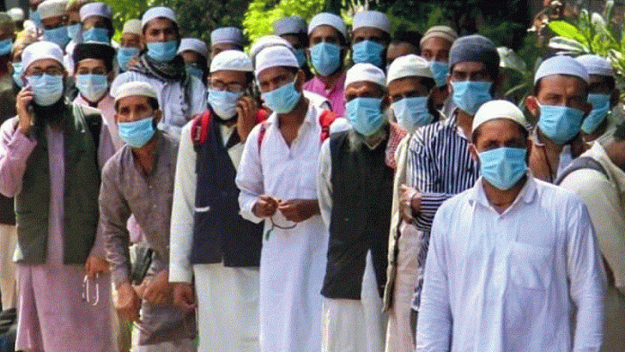 तबलीगी जमात, कोरोना वायरस