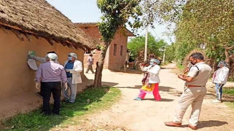 98 जमाती सिर्फ एक गाँव में, पुलिस ने पूरे गाँव को किया सील: आने-जाने के सभी रास्ते बंद, सभी के सैंपल जाँच के लिए भेजे