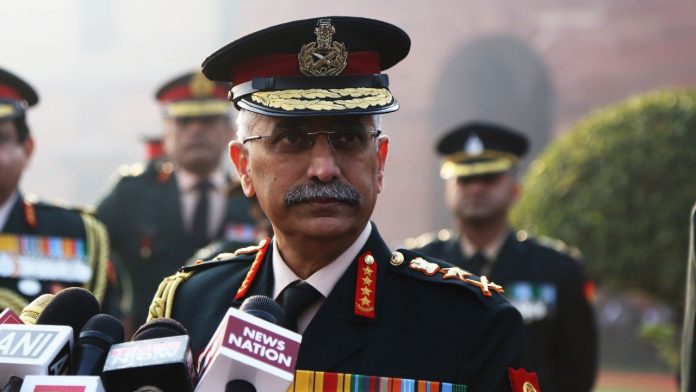 आर्मी चीफ मनोज मुकुंद नरवणे
