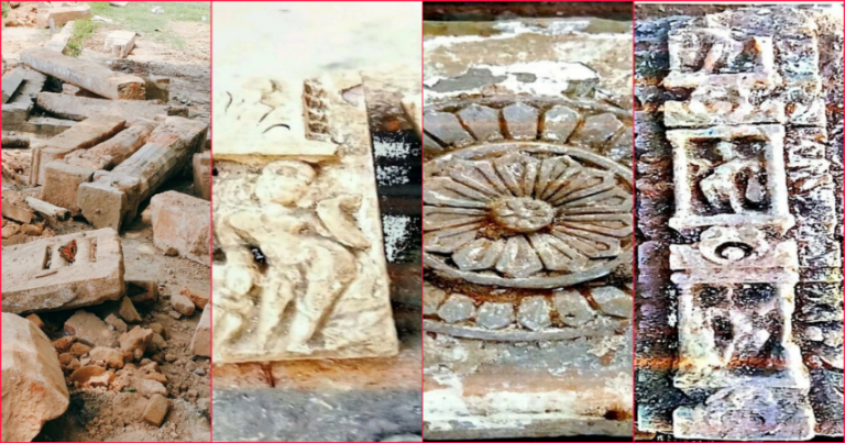 राम मंदिर निर्माण शुरू: समतलीकरण में निकल रही हैं शिवलिंग, प्राचीन मूर्तियाँ और कलाकृतियाँ