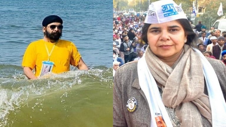 दिल्ली: गरीबों को AAP विधायक ने टरकाया, चुनाव हारने वाले तजिंदर बग्गा ने राशन का किया इंतजाम