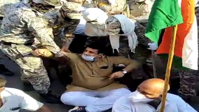 कॉन्ग्रेस MLA गिरफ्तार