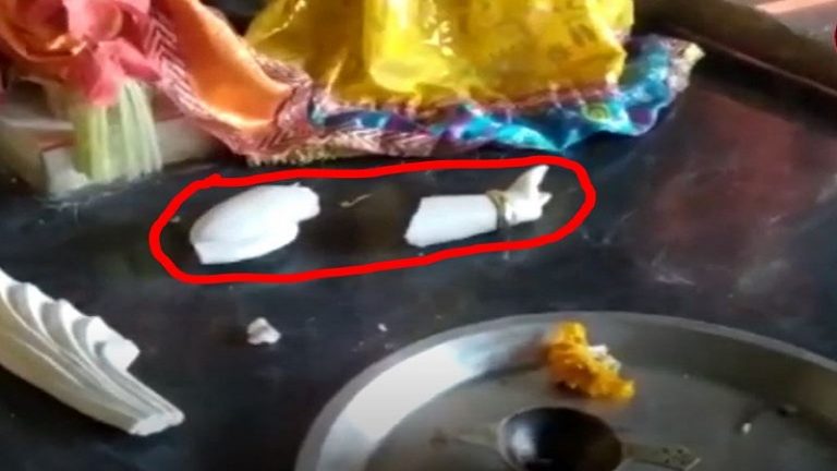 बुलंदशहर में रात के अँधेरे में उपद्रवियों ने ‘नवग्रह मंदिर’ पर बोला हमला, रामदरबार की मूर्ति टूटने पर लोगों में रोष