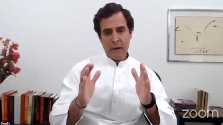 राहुल गाँधी झोला उठाने को तैयार: Zoom प्रेस कॉन्फ्रेंस में कही ‘दिल की बात’, महाराष्ट्र पर दिखाई लाचारी