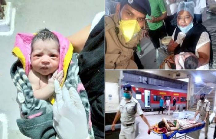 जब श्रमिक ट्रेन में गर्भवती महिला को शुरू हुई प्रसव पीड़ा, रेलवे की सहायता से दुनिया में आई नन्ही जान