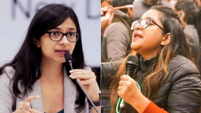 सफूरा जरगर, स्वाति मालीवाल