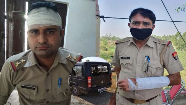 शामली: गोकश अफजल को पकड़ने गई पुलिस पर सैकड़ों ग्रामीणों का हमला