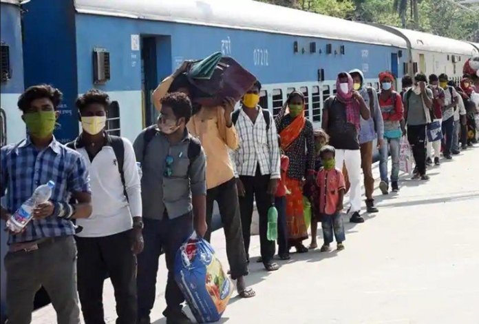 श्रमिक के लिए विशेष ट्रेन