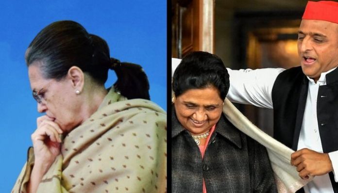सोनिया गाँधी, सपा, बसपा