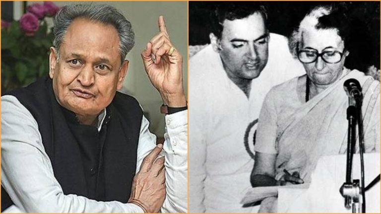 ‘अन्नपूर्णा योजना’ अब ‘इंदिरा रसोई’: अशोक गहलोत ने BJP सरकार की योजनाओं को किया इंदिरा-राजीव के नाम