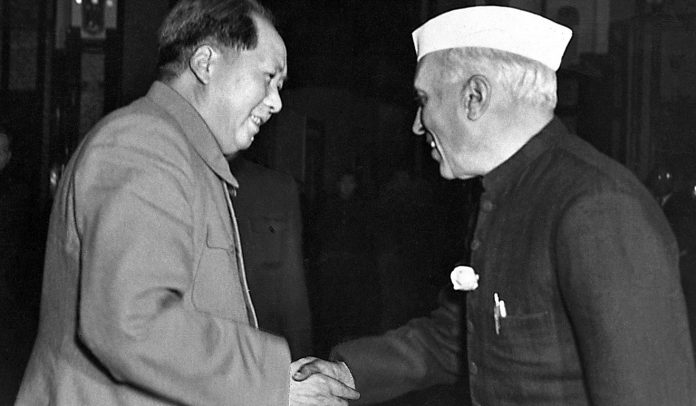 माओत्से तुंग-नेहरू