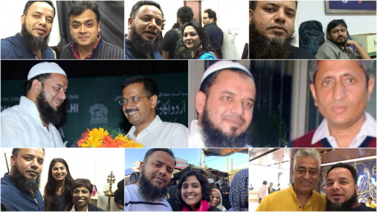 दिल्ली दंगों के खिलाड़ी खालिद सैफी की वो सब फोटो यहाँ हैं, जिन्हें देखकर आप कहेंगे…