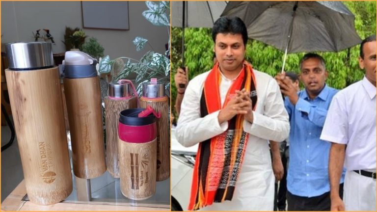 त्रिपुरा में हस्तनिर्मित बाँस के उत्पाद लोगों के रोजगार का अहम साधन, वन धन विकास योजना से मिले बेहतर अवसर