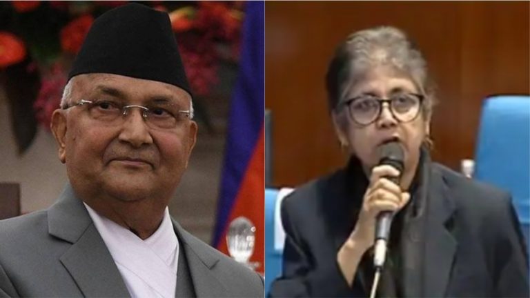 नेपाल की ओली सरकार ने ‘विवादित नक़्शे’ के विरोध का सांसद सरिता गिरी को दी सजा: सदन की सदस्यता से किया मुक्त