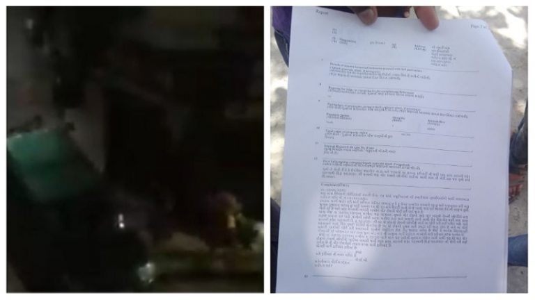 वडोदरा: आधी रात तस्करों ने गाय चुराई, कार में ठूँस कर ले गए; देखें Video