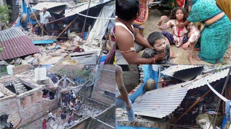दरभंगा में धमाके की जगह से मिले सुतली लपेटे बम, केन बम की प्लेट; नजीर के बच्चों के बयान भी बेमेल: रिपोर्ट्स