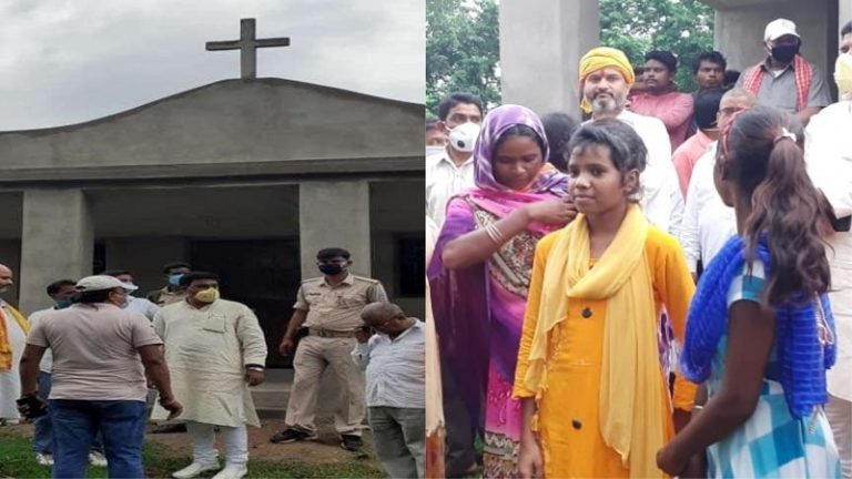 झारखंड में धर्म परिवर्तन को लेकर बवाल, धनबाद में गुस्साए स्थानीय लोगों ने चर्च में की तोड़फोड़