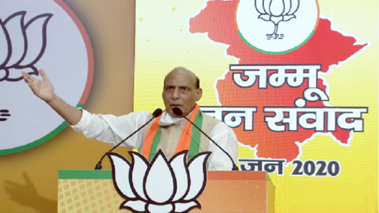 कुछ​ दिन इंतजार करें, पीओके खुद कहेगा हम भारत के साथ रहना चाहते हैं: अजय पंडिता को नमन कर बोले राजनाथ