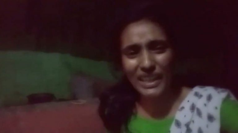 पिता के हत्यारों पर कार्रवाई के लिए बिलखती हुई भोपाल की किरन का वीडियो वायरल: सरकार से लगा रही न्याय की गुहार