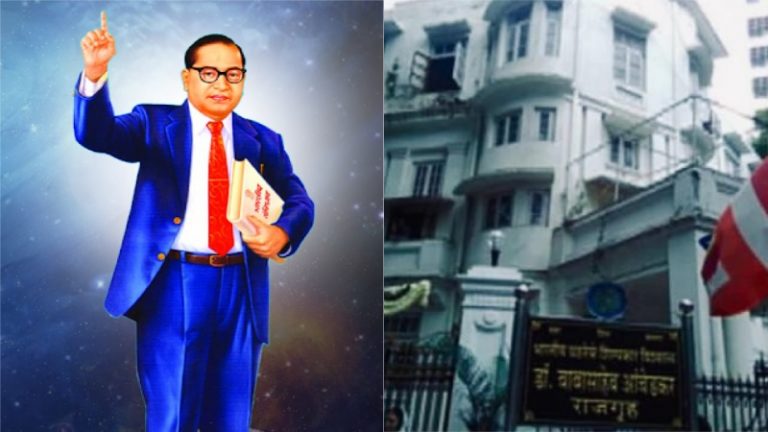 बाबासाहब आंबेडकर के घर ‘राजगृह’ में जम कर तोड़फोड़: CCTV तोड़ कर भाग निकले 2 अज्ञात