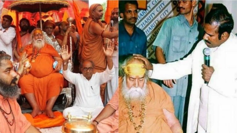अशुभ घड़ी: स्वामी स्वरूपानंद सरस्वती को संतों ने दी शास्त्रार्थ की चुनौती, दावा- जीसस के नाम पर लेते हैं आशीर्वाद