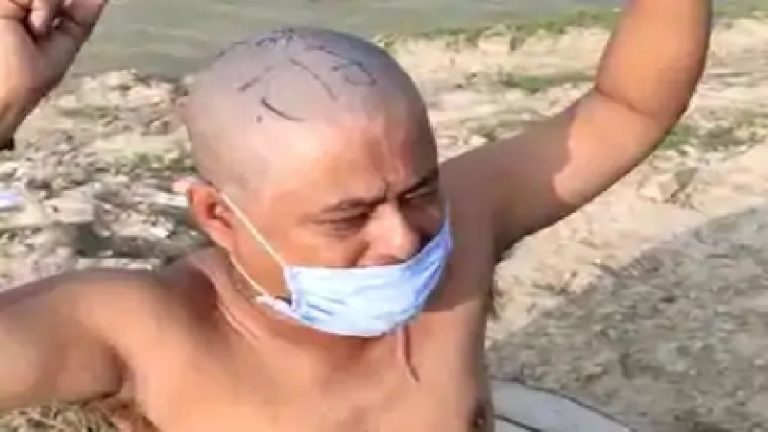 जिस ‘नेपाली’ का सिर मूँड़ा लिखा ‘जय श्री राम’, वो निकला भारतीय: ₹1000 के लिए कराया वीडियो शूट, 6 गिरफ्तार