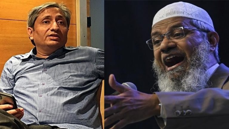 रवीश कुमार जैसे दूसरे धर्म वाले, चाहे वो कितना भी हमारे पक्ष में बोलें, नरक ही जाएँगे: जाकिर नाइक