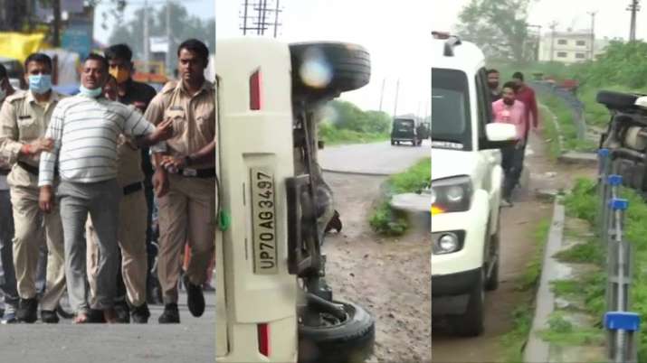 रास्ते में विकास दुबे की गाड़ी बदलने की बात को पुलिस ने बताया अफवाह, नौकर के घर से मिले 7 जिन्दा बम