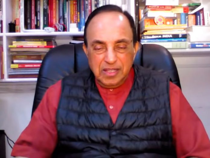 बीजेपी नेता सुब्रमण्यम स्वामी