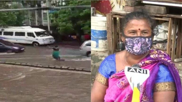 जिस महिला ने खुले सीवर के पास 7 घंटे खड़े होकर दिखाया रास्ता, मुंबई में उन्हें अधिकारियों ने दी गाली