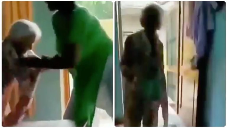 82 वर्षीय सास को बेहरमी से मारने वाली महिला हुई गिरफ्तार, Video वायरल होने के बाद उठी थी कार्रवाई की माँग