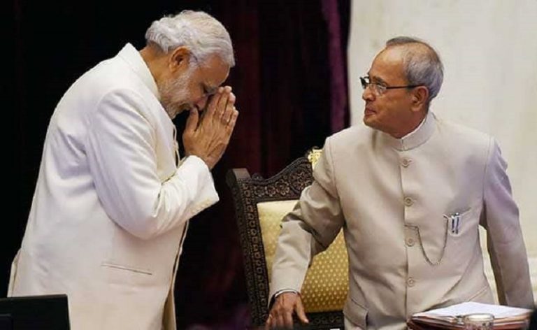 पहले दिन से ही उनका मार्गदर्शन, समर्थन और आशीर्वाद मिला: प्रणब मुखर्जी को पीएम मोदी ने दी भावुक विदाई